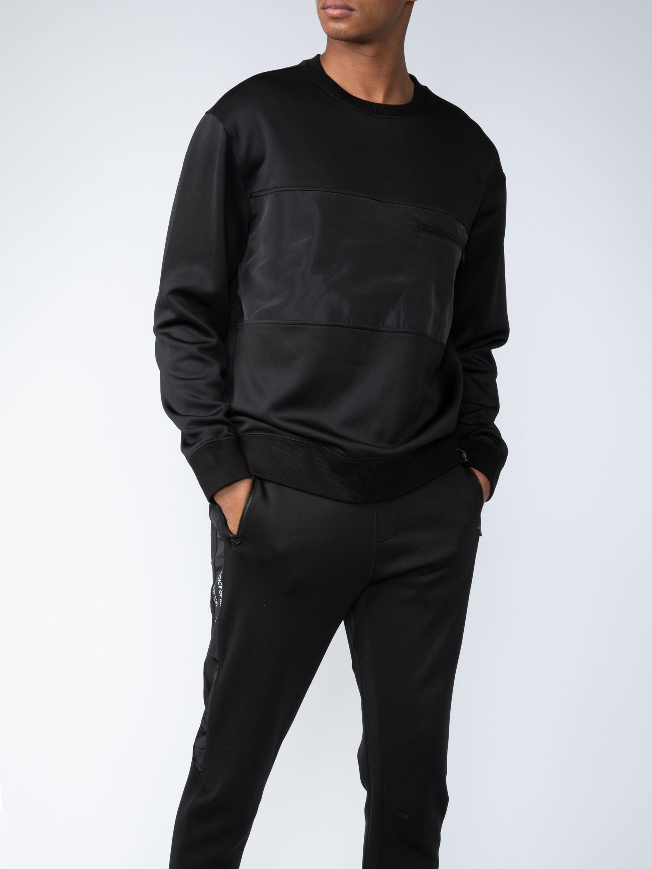 Spacer Sweatshirt in – Black